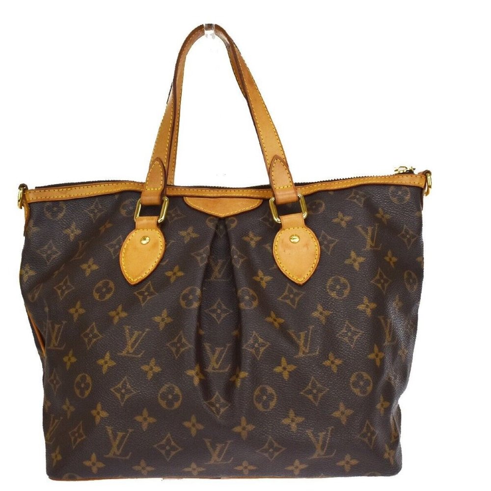Authenticity Guaranteed LOUIS VUITTON LV Palermo PM 2Way Hand Bag Monogram - Picture 3 of 11